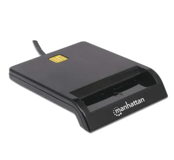 MANHATTAN USB smart card reader Manhattan 102049, black - Slika proizvoda 2