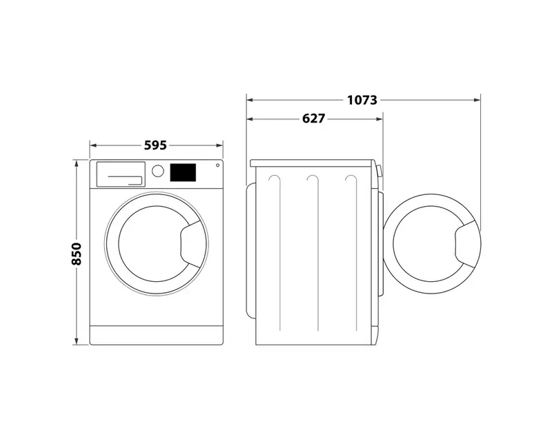 WHIRLPOOL FFB 8469 BV EE inverter mašina za pranje veša  - Slika proizvoda 9