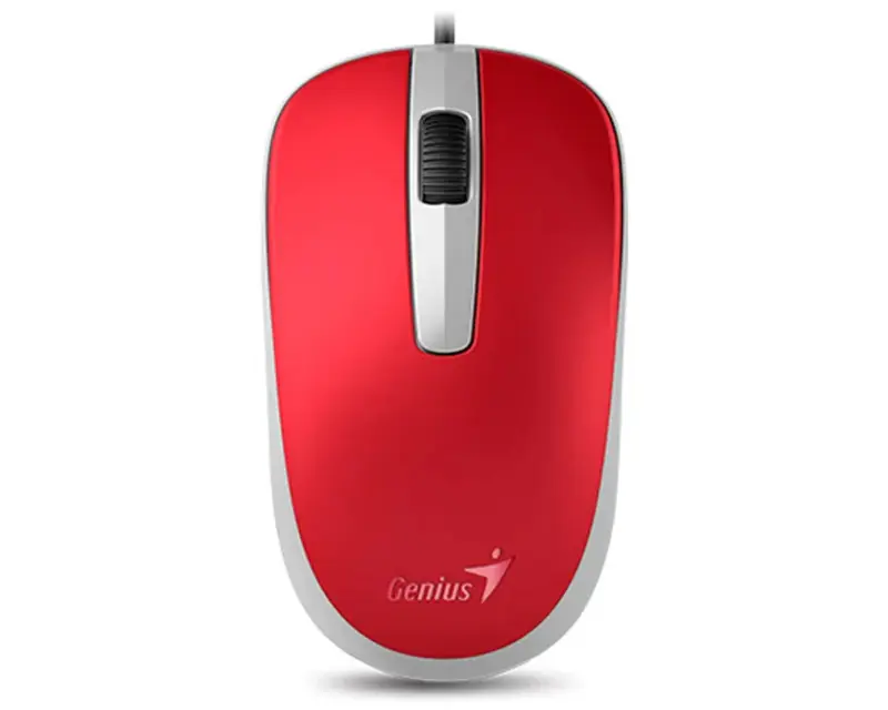 GENIUS DX-120 USB Optical crveni miš  - Slika proizvoda 2