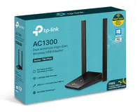 TP-LINK Archer T4U Plus AC1300 Dual Antennas High-Gain Wireless USB Adapter  - Thumbnail 4