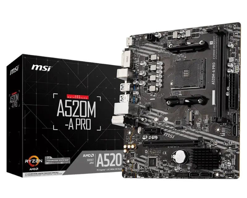 MSI A520M-A PRO matična ploča - Glavna slika