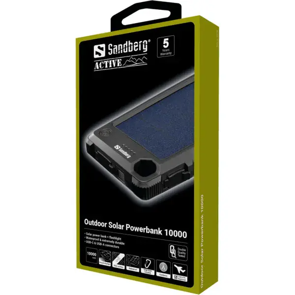 SANDBERG Powerbank Sandberg Outdoor Solar 420-53 10000mAh - Slika proizvoda 2
