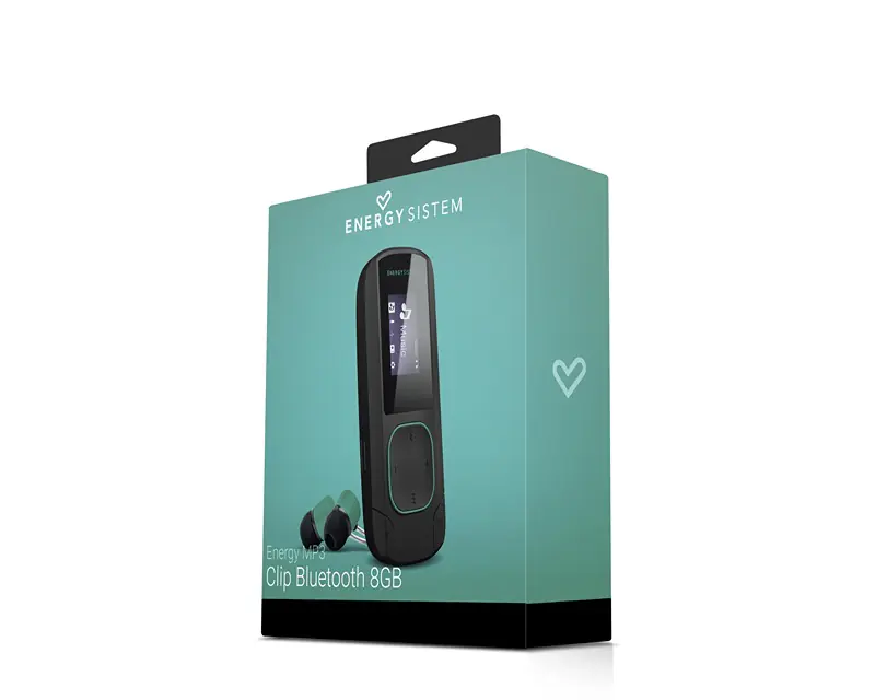 ENERGY SISTEM MP3 Clip Bluetooth Mint 8GB player zeleni (M42650) - Slika proizvoda 5