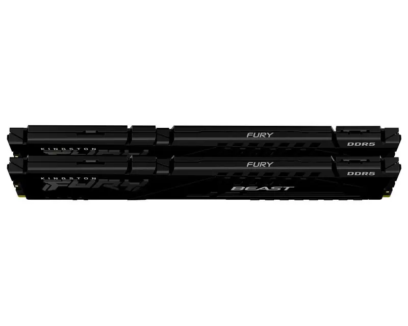 KINGSTON DIMM DDR5 64GB (2x32GB kit) 6400MT/s KF564C32BBEK2-64 FURY Beast Black EXPO - Slika proizvoda 2