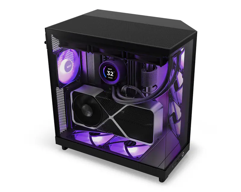 NZXT H6 Flow RGB kućište crno (CC-H61FB-R1) - Glavna slika
