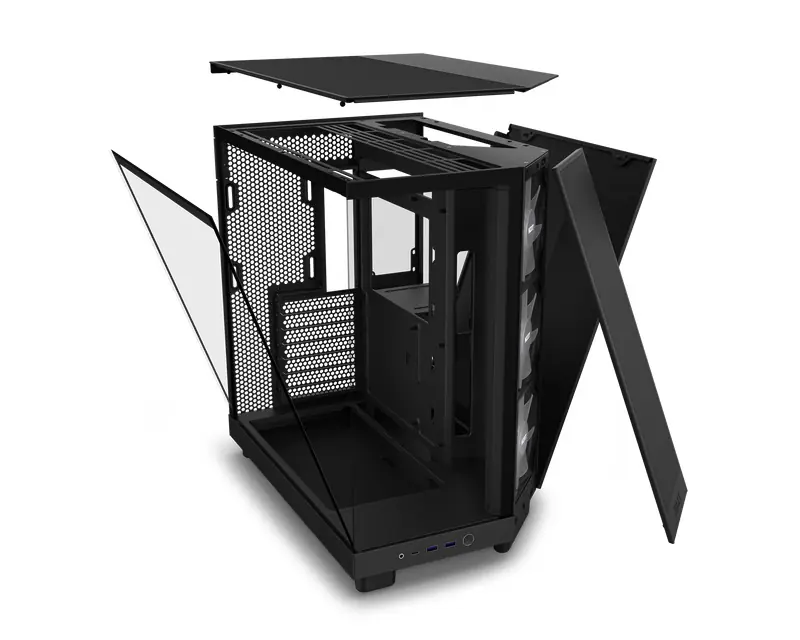 NZXT H6 Flow RGB kućište crno (CC-H61FB-R1) - Slika proizvoda 8