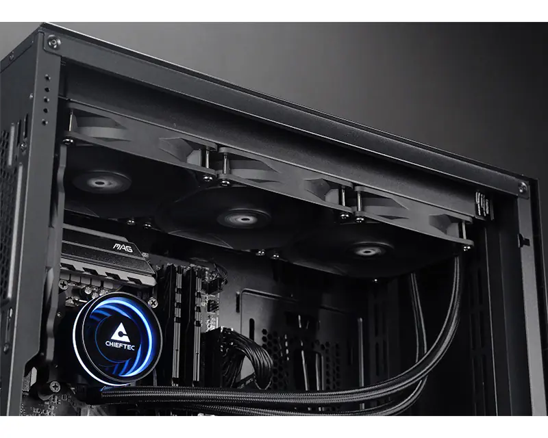 CHIEFTEC Iceberg 360 DARK CLC-360-BLK vodeno hlađenje  - Slika proizvoda 8