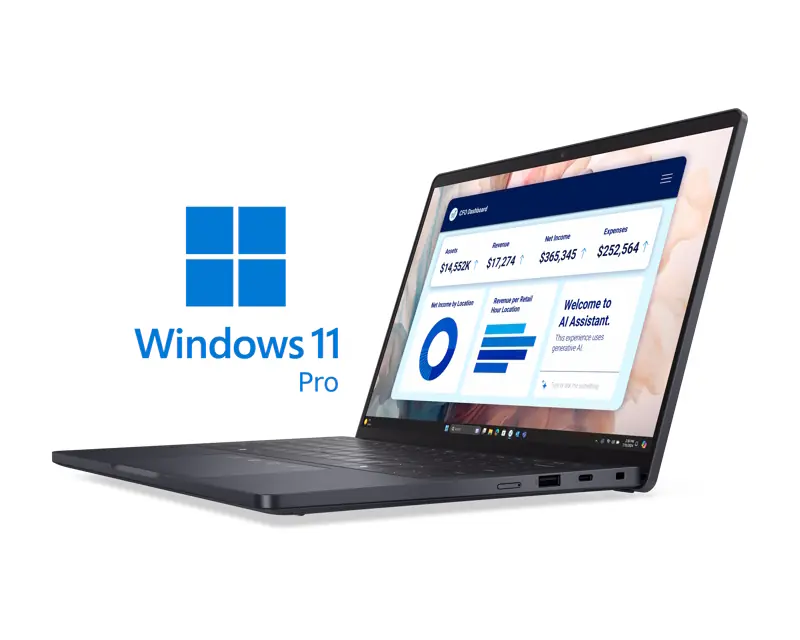 DELL Pro 13 Premium 13.3 inch FHD+ 400nits Core Ultra 5 236V 16GB 512GB SSD Backlit FP Win11Pro 3yr ProSupport laptop - Glavna slika