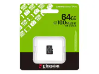 KINGSTON Micro SD Kingston 64GB Canvas Select Plus SDCS3/64GBSP bez adaptera - Thumbnail 2