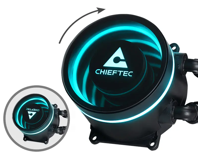 CHIEFTEC Iceberg 240 CLC-240-RGB vodeno hlađenje - Slika proizvoda 5