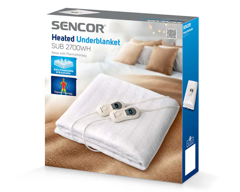 SENCOR SUB 2700WH Električno ćebe - Slika proizvoda 4