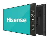 HISENSE 75 inča 75GM50D 4K UHD 500 nita Digital Signage Display - 18/7 Operation 