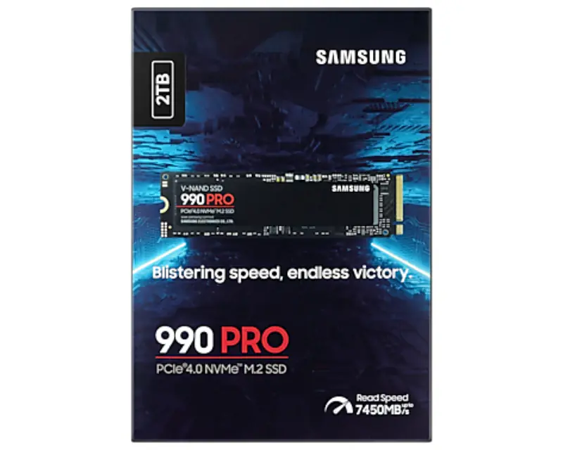 SAMSUNG 2TB M.2 NVMe MZ-V9P2T0BW 990 Pro Series SSD  - Slika proizvoda 3