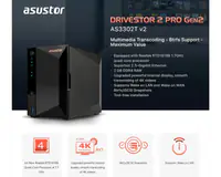 ASUSTOR NAS Storage Server DRIVESTOR 2 Pro AS3302T v2  - Thumbnail 5