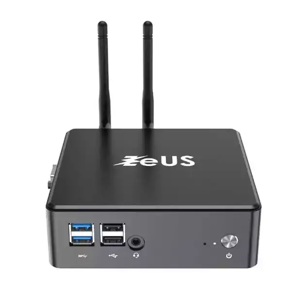 ZEUS Mini PC Zeus MPI10-P24 Intel 6305 1.80 GHz/DDR4/LAN/Dual WiFi/BT/HDMI/DP/USB C/ext ANT - Glavna slika