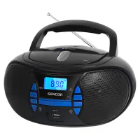 SENCOR Radio CD Player SENCOR SPT 2700 BK S CD/MP3/USB/BT