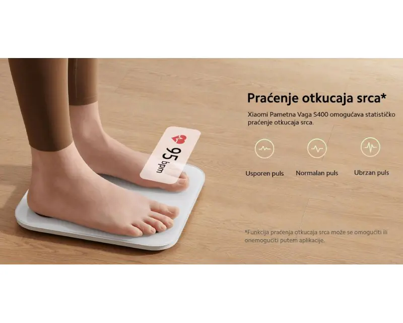 XIAOMI Mi Pametna Vaga S400 (BHR7793GL)  - Slika proizvoda 8