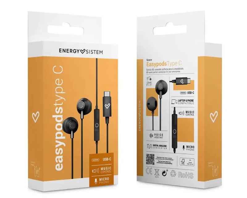 ENERGY SISTEM EasyPods Space type C slušalice (M45951)  - Slika proizvoda 7