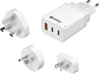 SANDBERG Sandberg 3in1 TravelCharger USB-C/A 65W 441-59