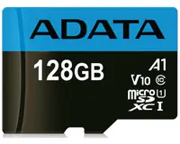 A-DATA Memorijska kartica UHS-I MicroSDXC 128GB class 10 + adapter AUSDX128GUICL10A1-RA1 