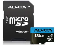 A-DATA Memorijska kartica UHS-I MicroSDXC 128GB class 10 + adapter AUSDX128GUICL10A1-RA1  - Thumbnail 2