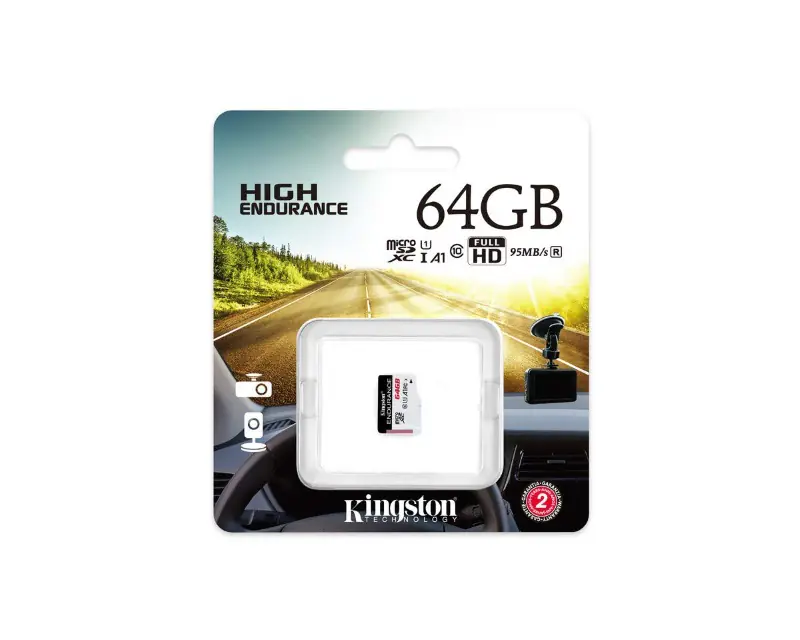 KINGSTON Memorijska kartica UHS-I microSDXC 64GB C10 A1 Endurance SDCE/64GB  - Slika proizvoda 2