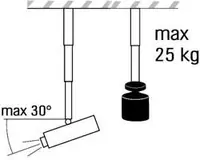 VEGA CM 25-380 univerzalni plafonski nosač za projektor  - Thumbnail 2