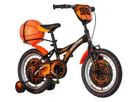 VENERA BIKE Dečija bicikla Visitor Bas 160/narandžasto crna/ram 9/točak 16