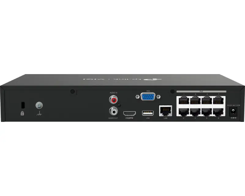 TP-LINK VIGI NVR1008H Snimac 8-kanala  - Slika proizvoda 2