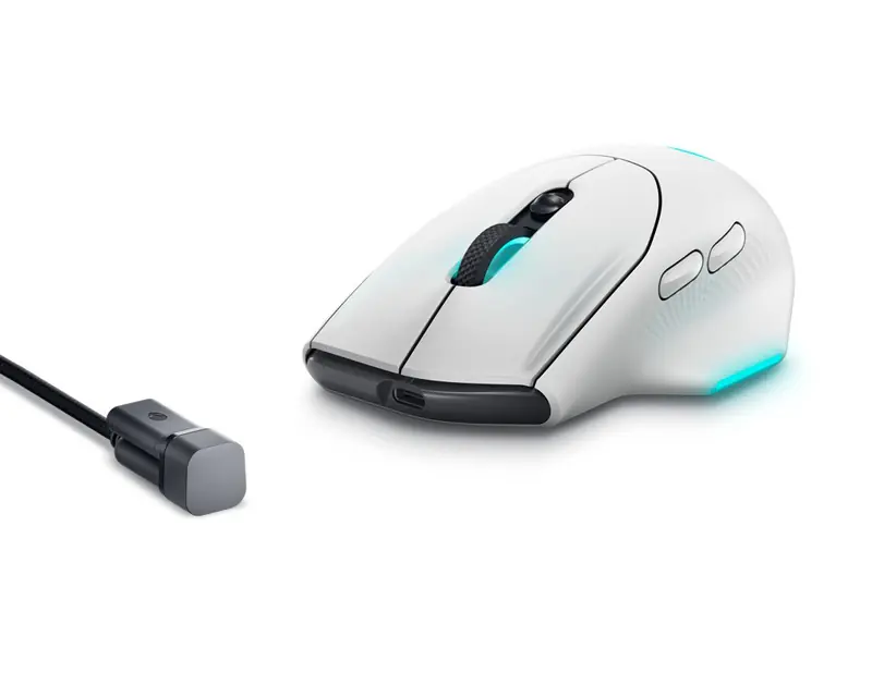 DELL AW620M Alienware Wireless Gaming beli miš - Slika proizvoda 6