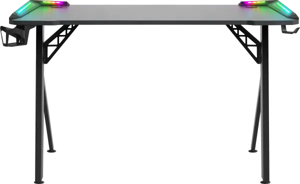 DEFENDER Gaming sto Defender Extreme 75cm x 110cm x 60cm x 15mm/Backlight/Držač za čase/crni - Slika proizvoda 3