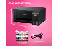 EPSON L3271 EcoTank ITS wireless multifunkcijski inkjet štampač  - Thumbnail 9