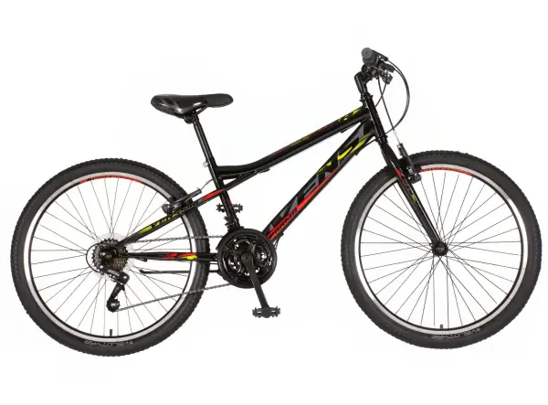 VENSSINI Dečija bicikla Venssini Junior Parma 24/V-brake kontra/18 brzina/crno-crvena perla - Slika proizvoda 3