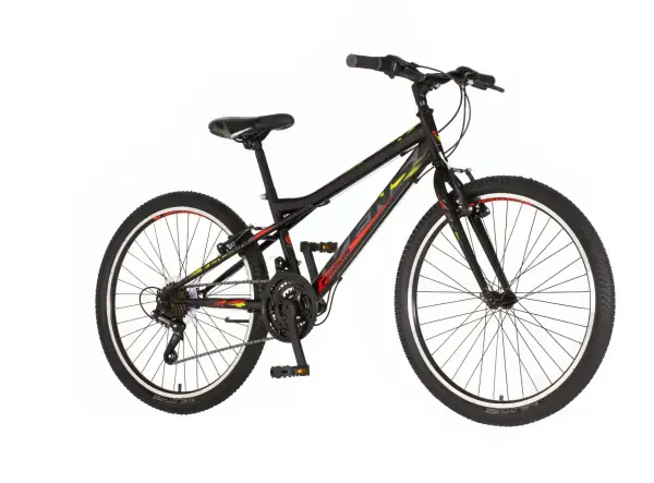 VENSSINI Dečija bicikla Venssini Junior Parma 24/V-brake kontra/18 brzina/crno-crvena perla - Slika proizvoda 4