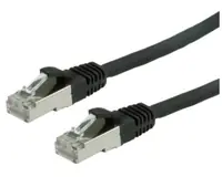 E-GREEN Kabl SFTP patch Cat6A 3m crni 