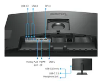 BENQ 27 inča PD2705U 4K 3840x2160 IPS USB-C 65W dizajnerski monitor  - Thumbnail 7