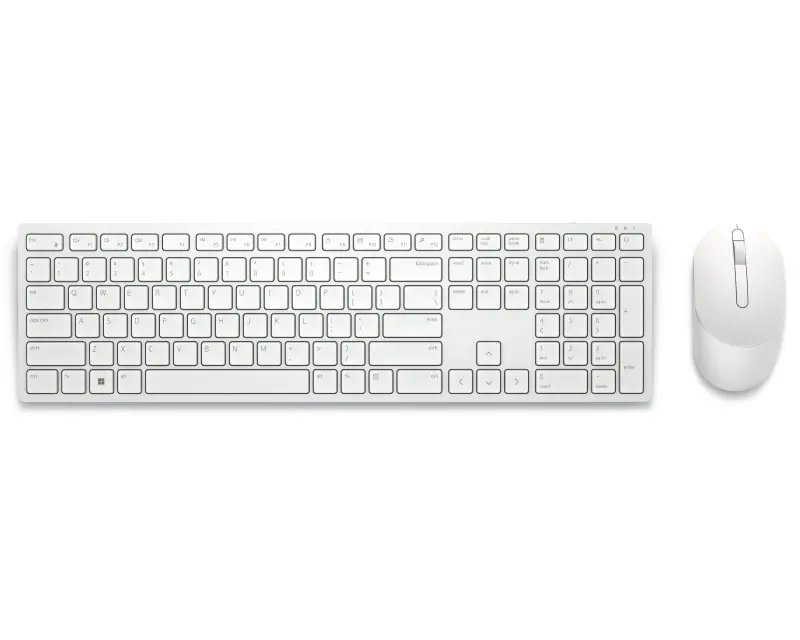 DELL KM5221W Pro Wireless US tastatura + miš bela - Glavna slika