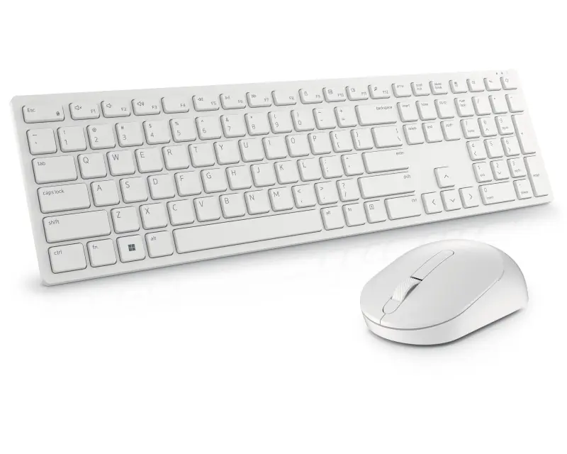 DELL KM5221W Pro Wireless US tastatura + miš bela - Slika proizvoda 2