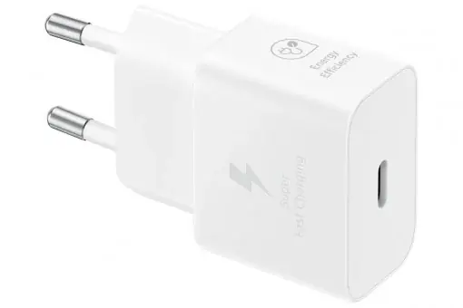 SAMSUNG Kućni punjač Samsung EP-T2510-XWE 25W sa kablom beli - Slika proizvoda 2