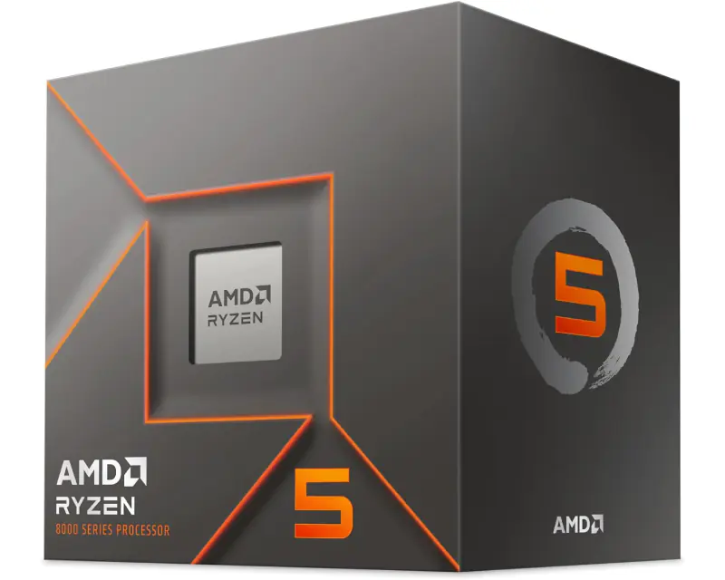AMD Ryzen 5 8400F 6 cores do 4.7 GHz Box (100-100001591BOX) procesor - Slika proizvoda 3