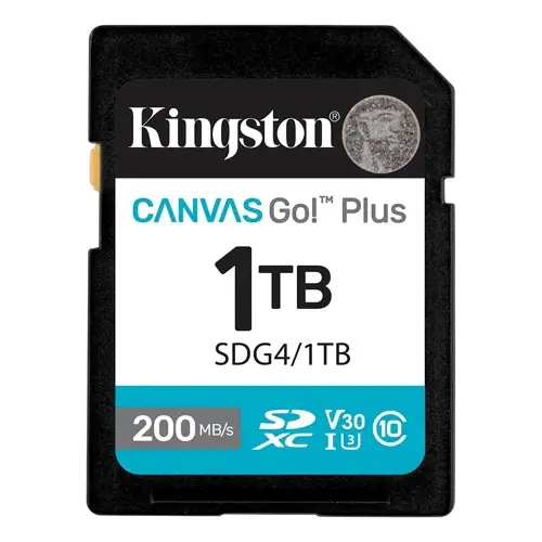 KINGSTON SD Card 1TB Kingston SDG4/1TB class 10 200Mbs/160MBs - Glavna slika