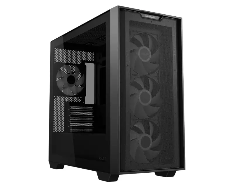 ASUS A21 PLUS TG ARGB micro-ATX kućište crno  - Slika proizvoda 3