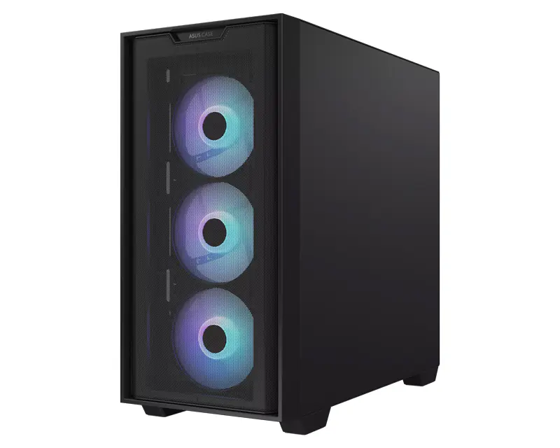 ASUS A21 PLUS TG ARGB micro-ATX kućište crno  - Slika proizvoda 7