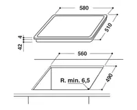 WHIRLPOOL AKT 8130 BA ugradna ploča  - Thumbnail 2