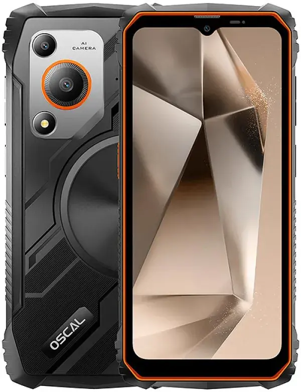 OSCAL Smart Rugged Oscal MARINE I , 6.56" OC/4GB/128GB/16MP/5100mAh IP69K Black - Glavna slika