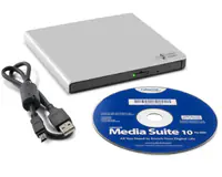 HITACHI-LG GP57ES40 DVD±RW USB eksterni rezač srebrni  - Thumbnail 3