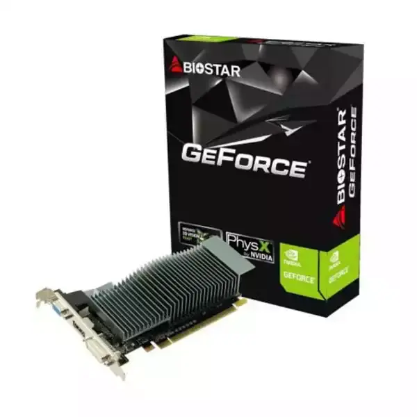 BIOSTAR Graficka karta Biostar G210 1GB GDDR3 64 bit DVI/VGA/HDMI - Glavna slika