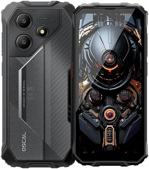 OSCAL Smart Rugged Oscal MARINE II , 6.56" OC/8GB/256GB/16MP/11000mAh IP69K Black - Glavna slika