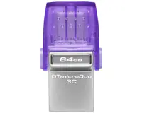KINGSTON 64GB DataTraveler MicroDuo 3C USB 3.2 flash DTDUO3CG3/64GB 