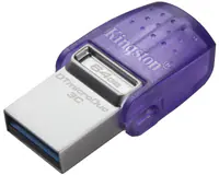 KINGSTON 64GB DataTraveler MicroDuo 3C USB 3.2 flash DTDUO3CG3/64GB  - Thumbnail 2